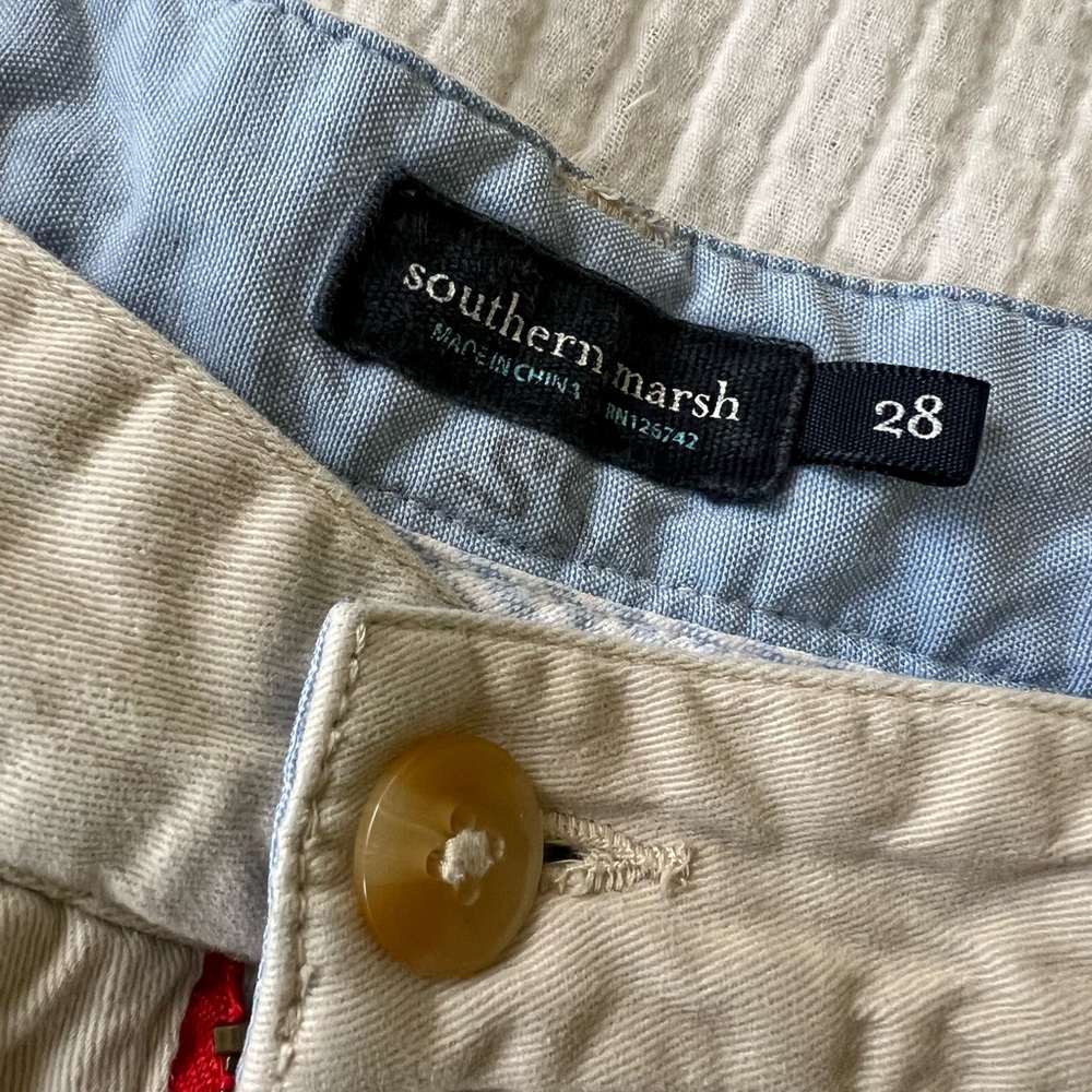 Southern Marsh Khaki Shorts